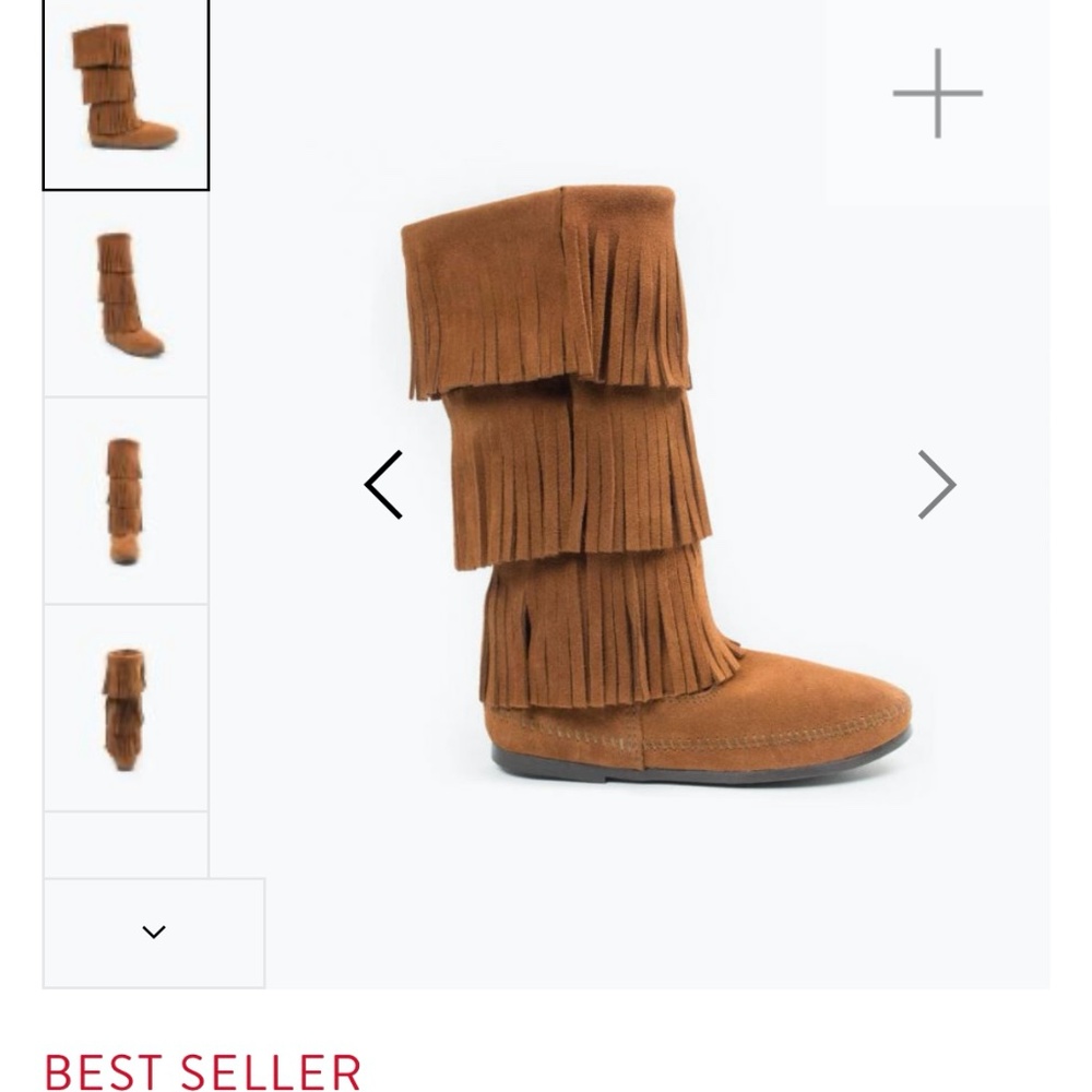 Minnetonka 3-Layer Fringe Boot - image 1